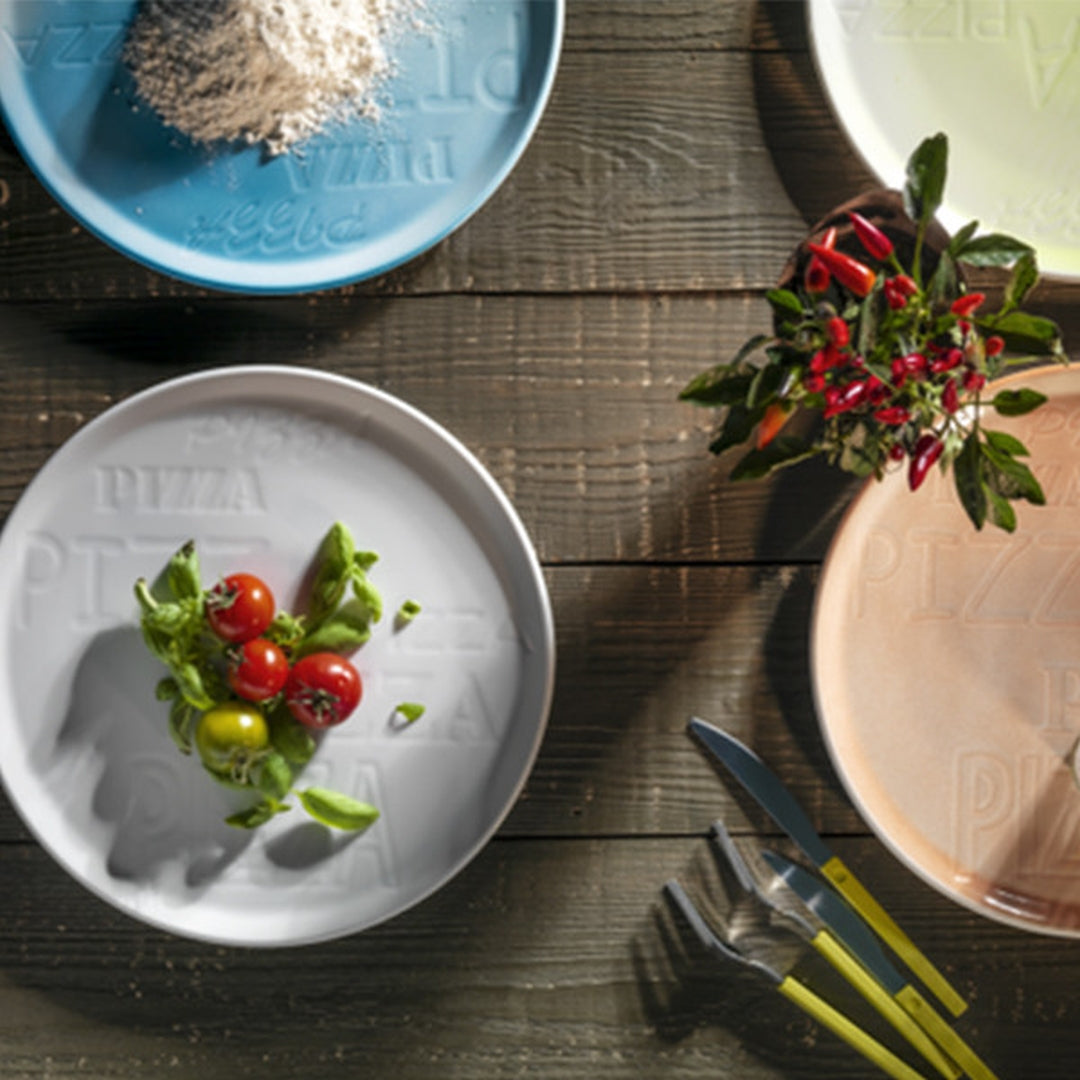 Tognana Porcelain Pizza Plate Cm 33 Cinzia Pizza America Bianc - Cookette