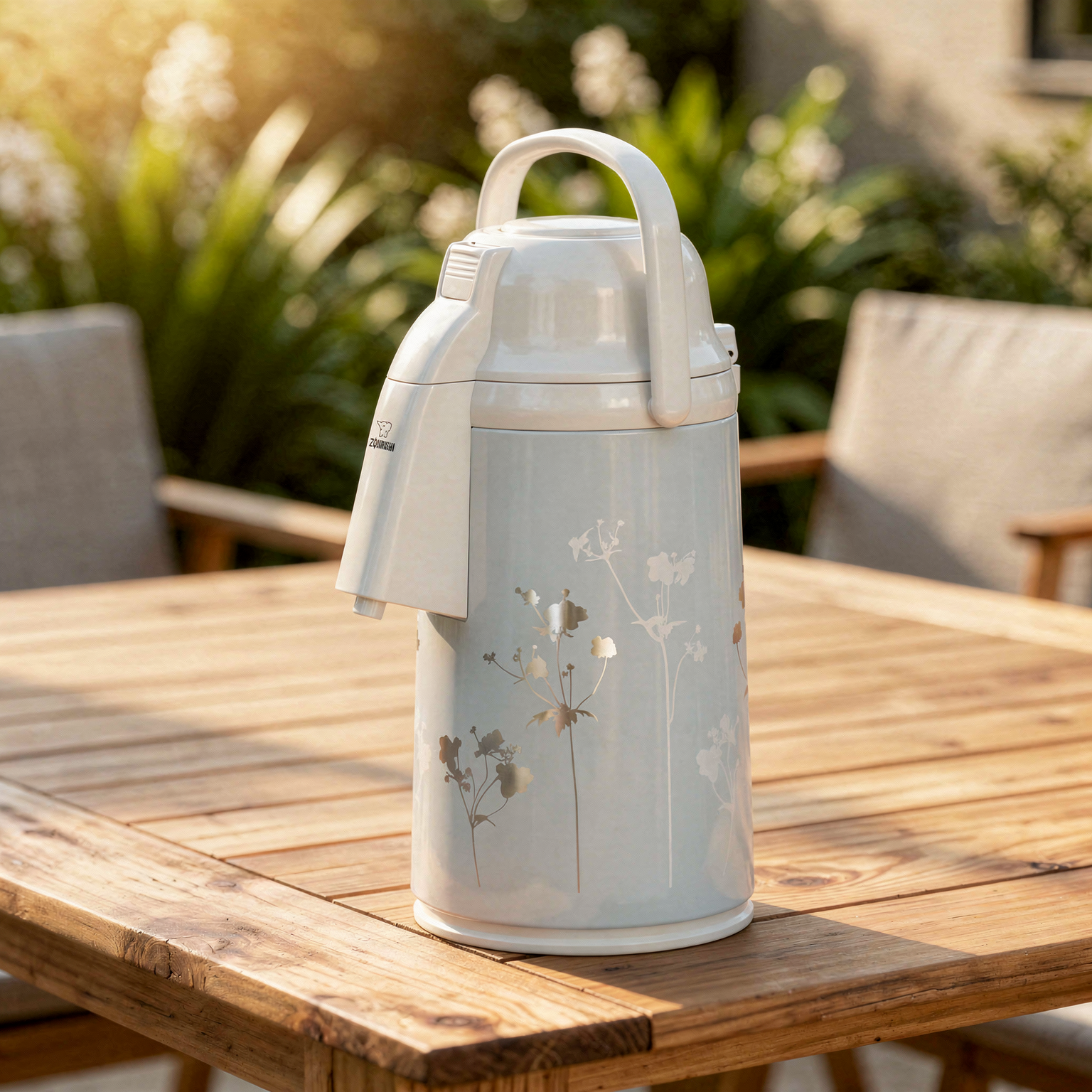 Zojirushi VRKE-25/30N Glass Liner Air Pot – 2.5 and 3L | Premium Vacuum Insulated Beverage Dispenser