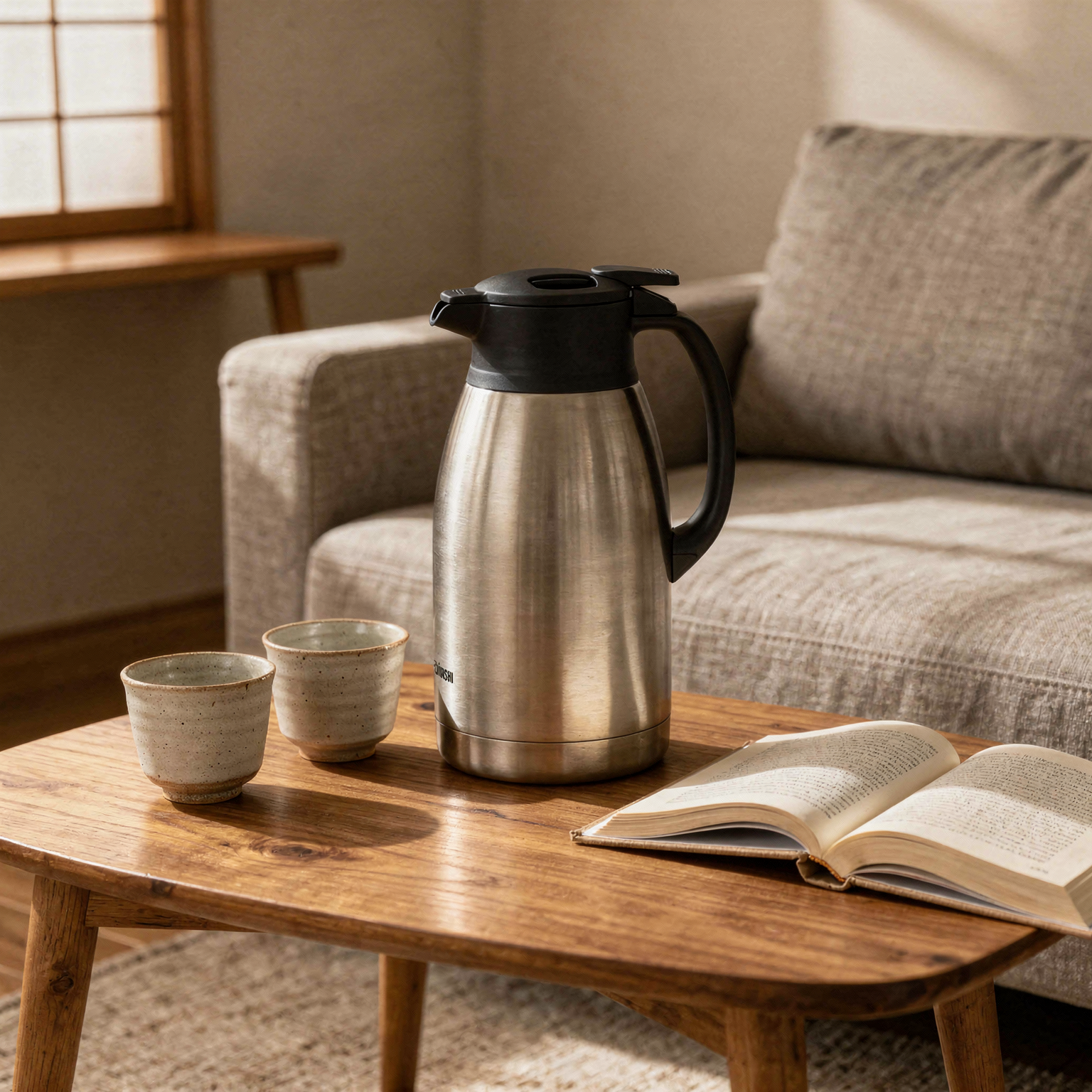 Zojirushi SH-HB15/19 Stainless Steel Vacuum Carafe – Premium Thermal Insulated Coffee & Tea Pot