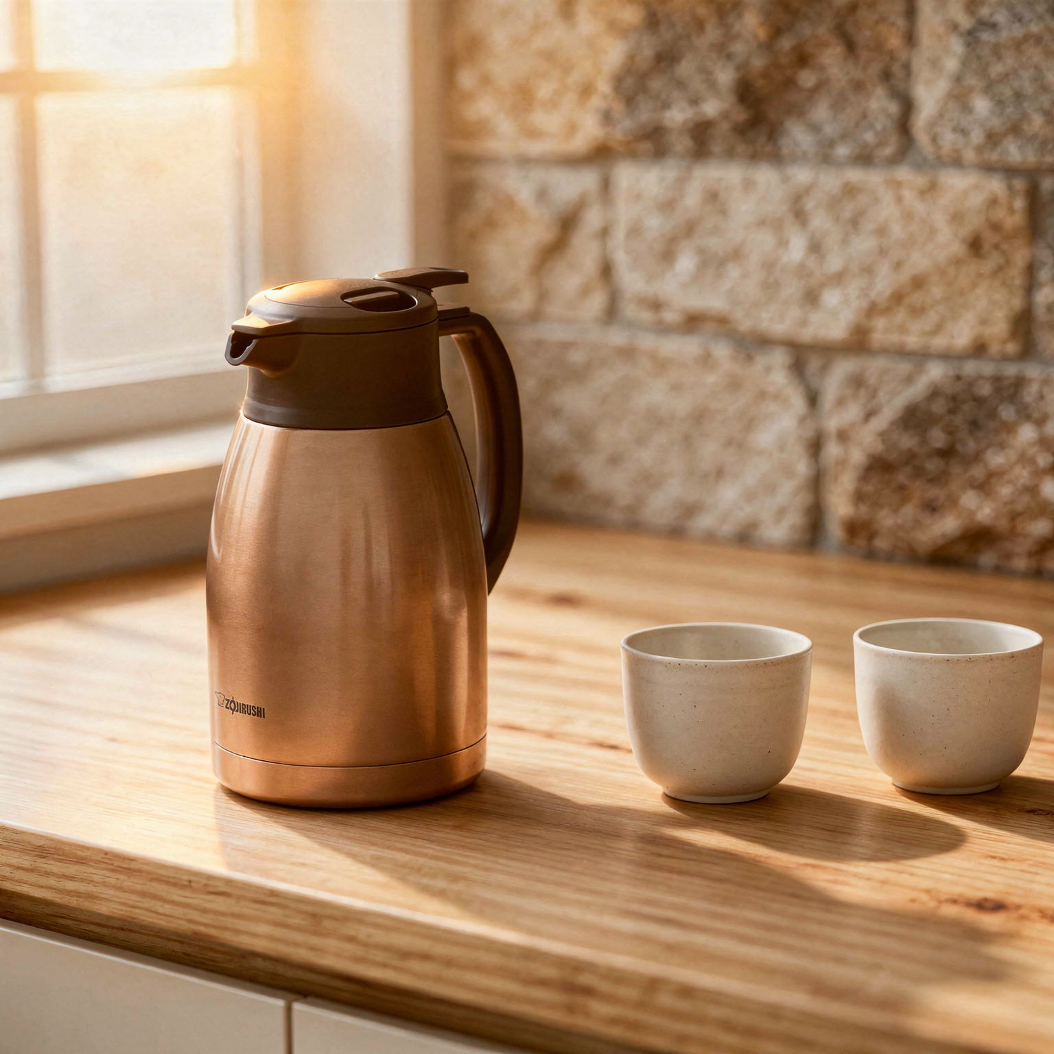 Zojirushi SH-HB15/19 Stainless Steel Vacuum Carafe – Premium Thermal Insulated Coffee & Tea Pot