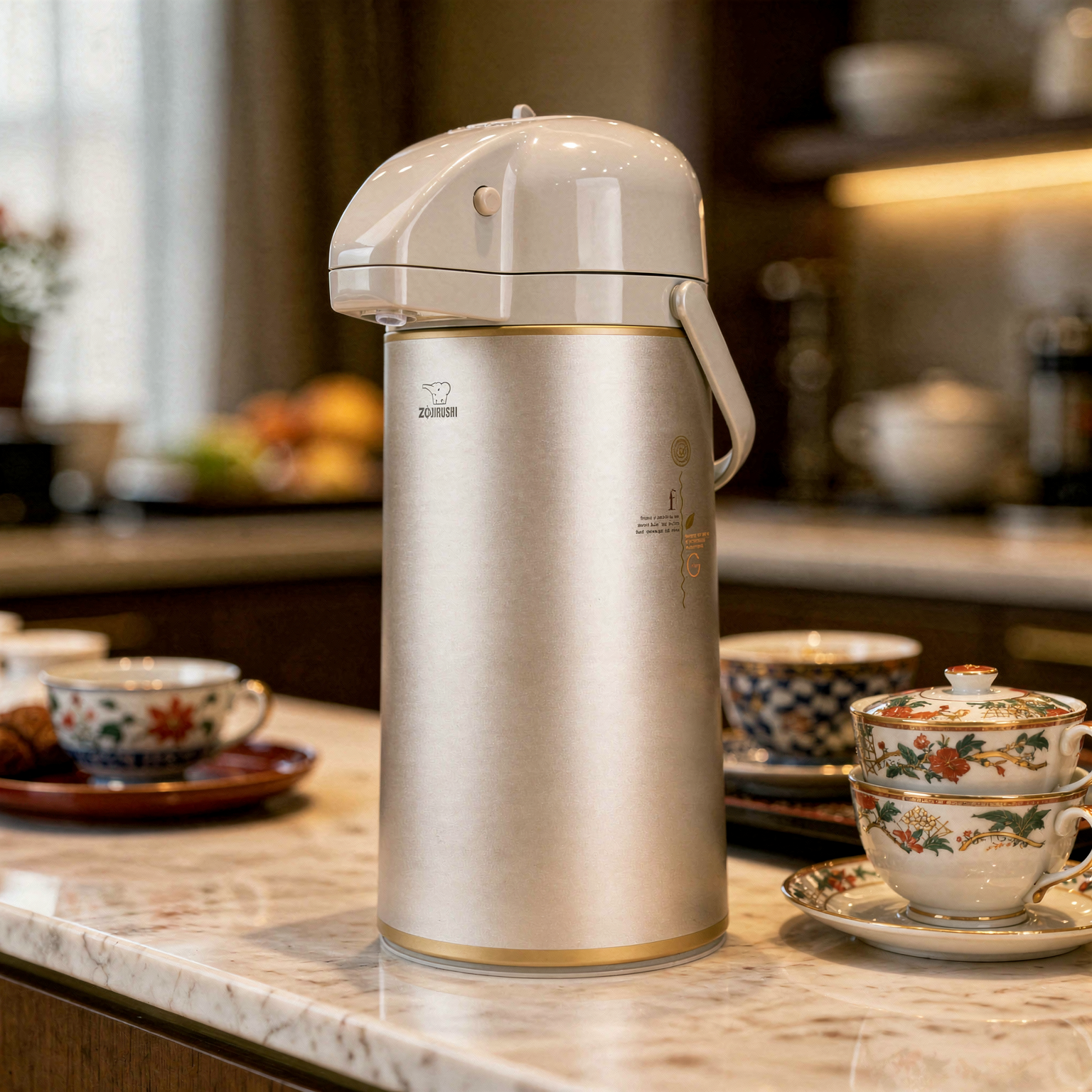 Zojirushi AAPE-19/22/25 Glass Liner Air Pot – Premium Vacuum Insulated Beverage Dispenser