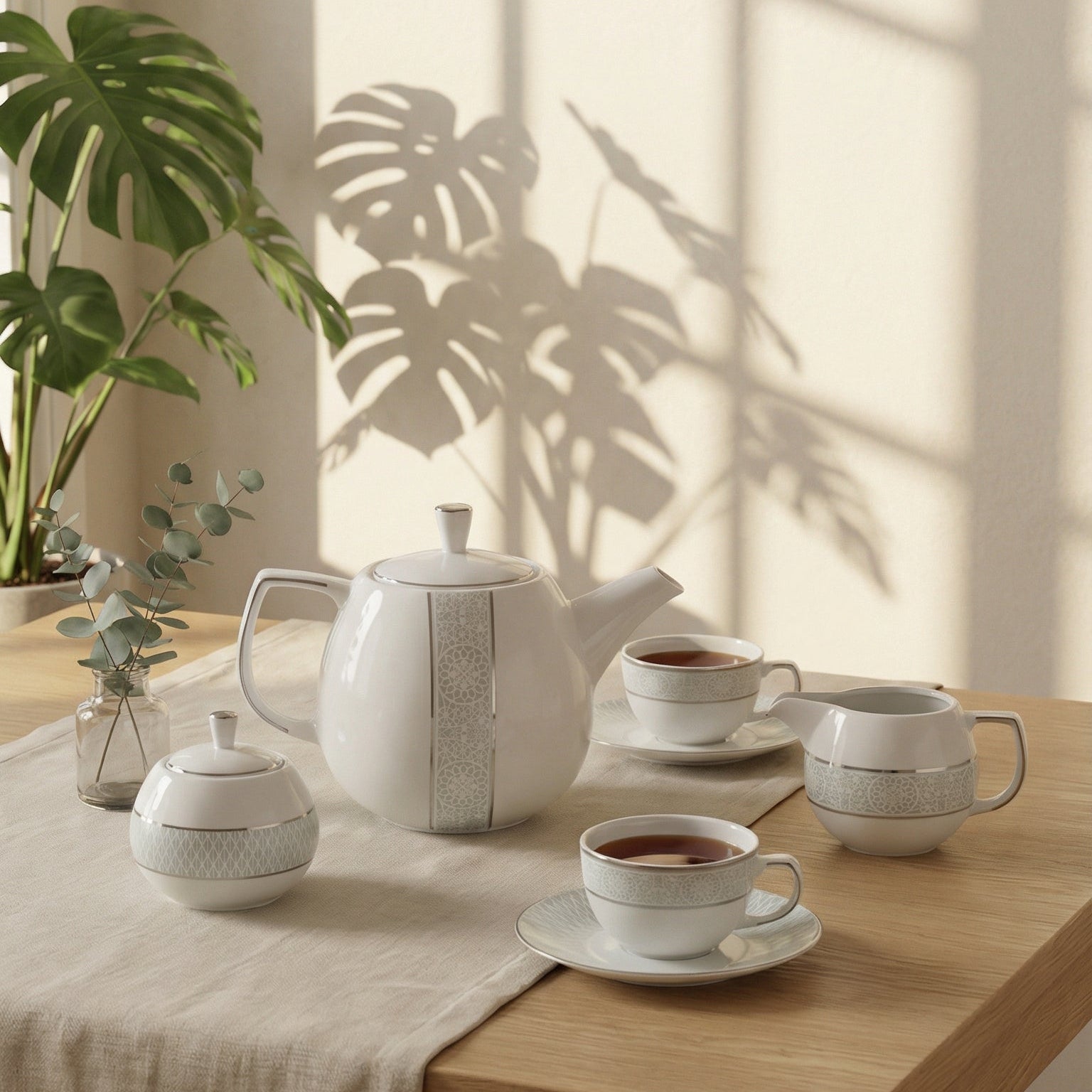 Tognana Odeon Bianco Porcelain Coffee Cup & Saucer 90cc – Elegant Espresso Set for Restaurant & Home Use