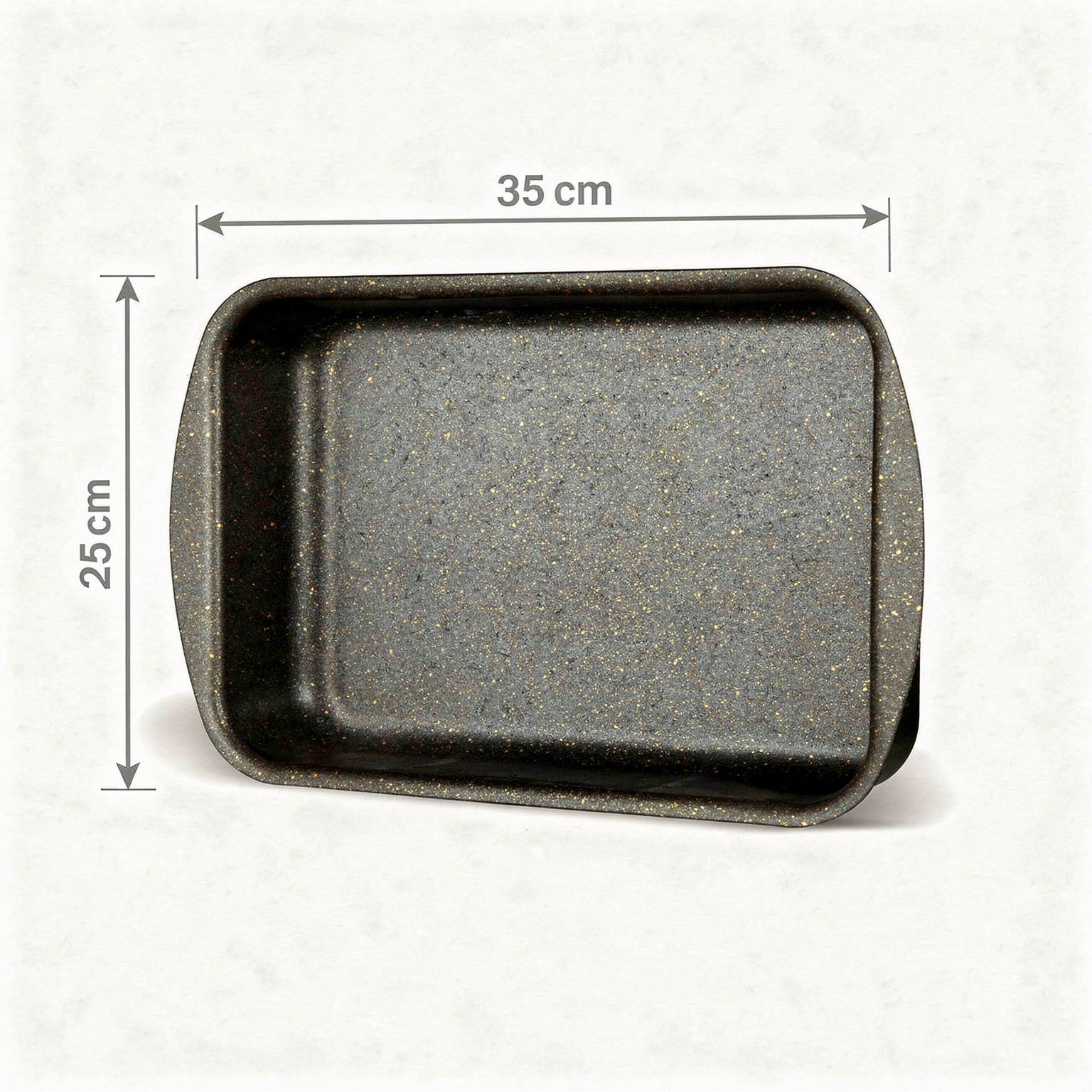 Rossetti.Black And Gold - 35X25CM /25x18cm Rectangular Baking Pan
