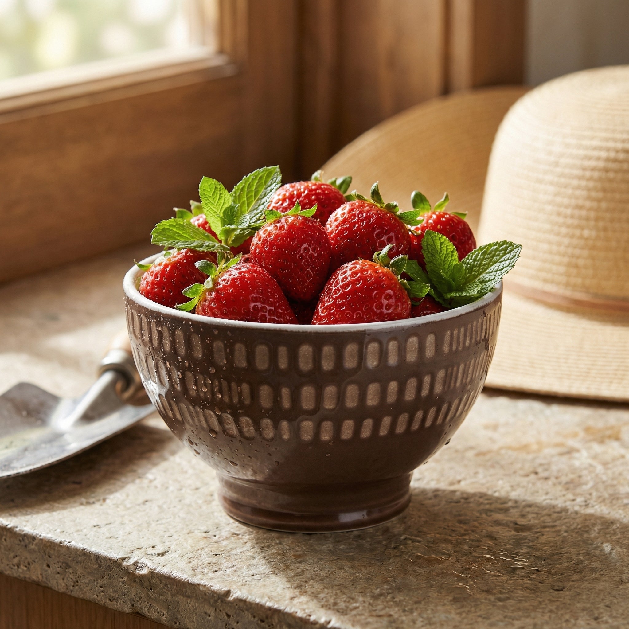 Tognana Footed Ceramic Bowl – 13cm | Artisanal Stoneware in Pastel Pink, Sand-Beige, & Deep Coffee