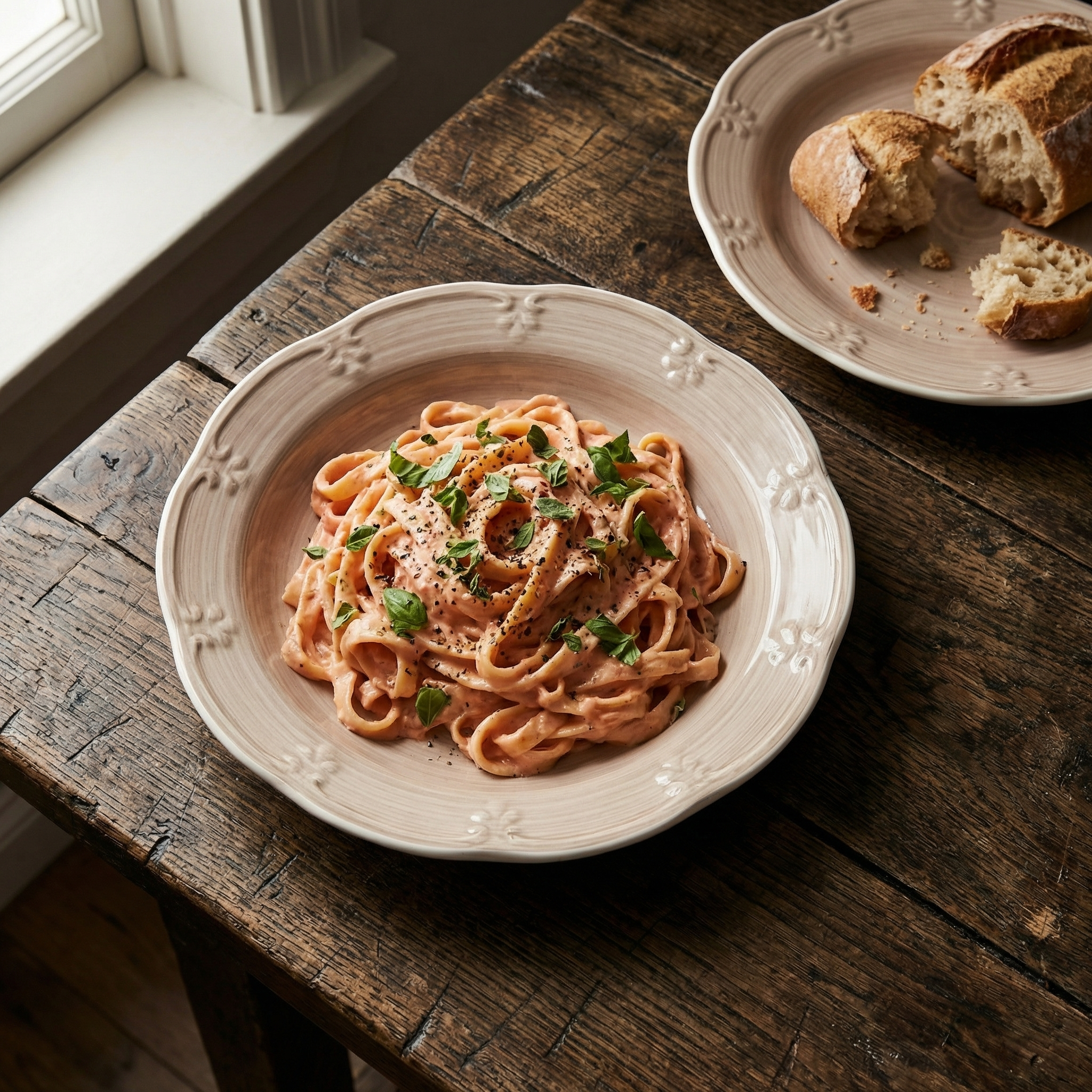 Tognana Shabby Chic Porcelain Dinner Plate – 27cm (Light Blue / Azzurro)