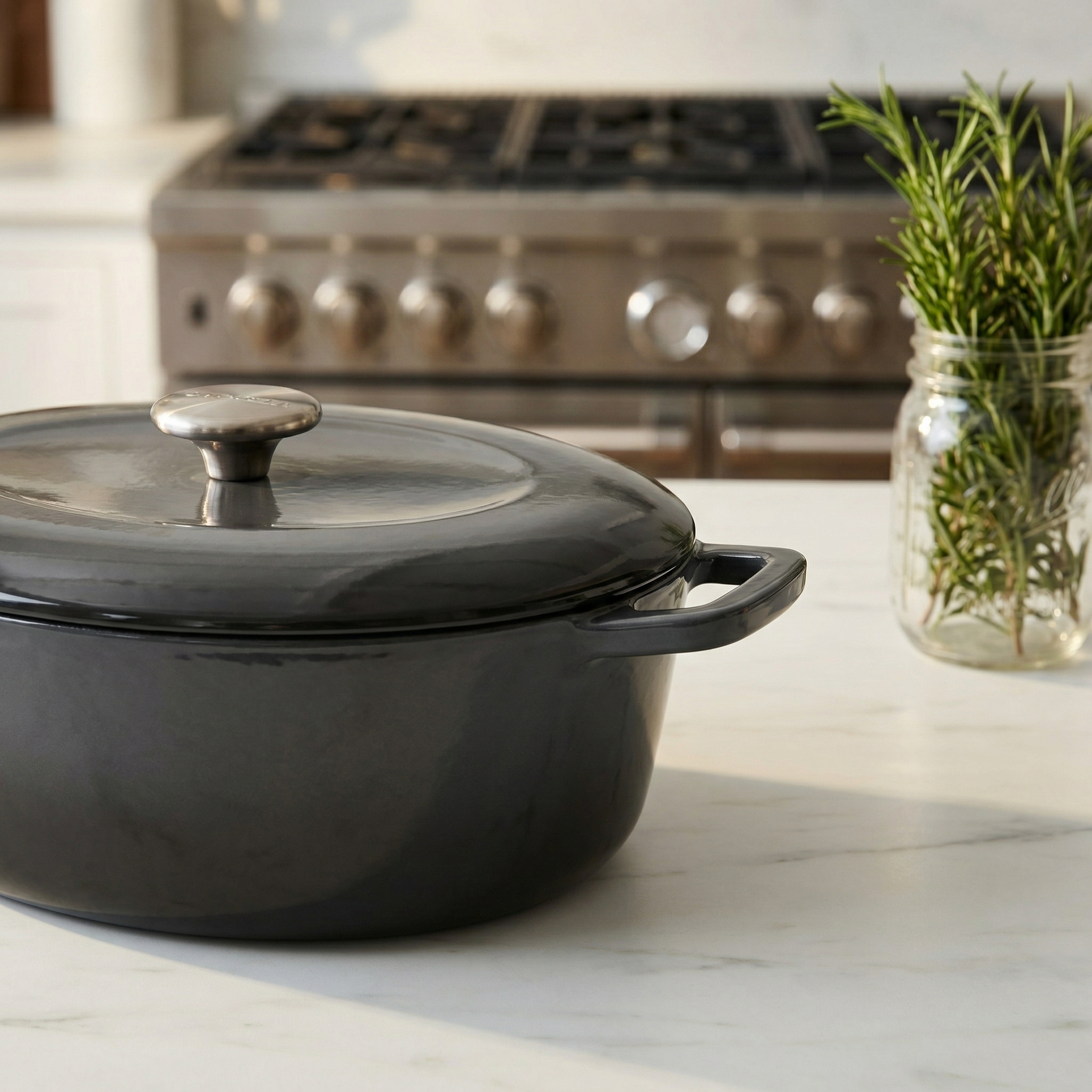 Rossetti Gusto Cast Iron 28/ 30 CM - Round / Shallow / Oval Casserole Cookware