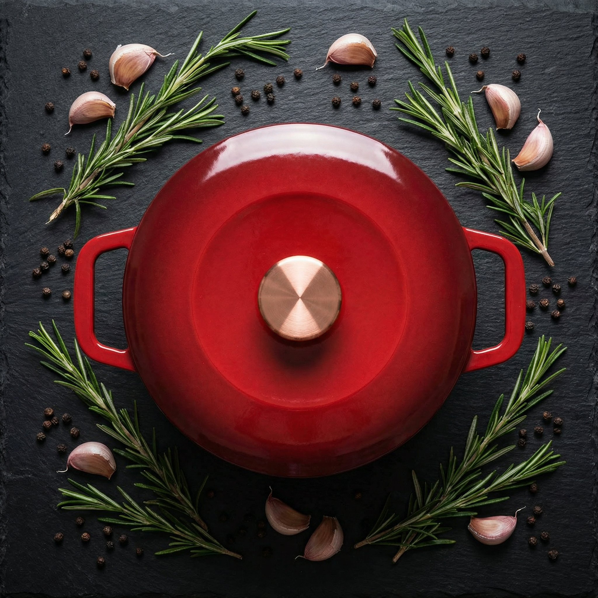 Rossetti Gusto Cast Iron 28/ 30 CM - Round / Shallow / Oval Casserole Cookware