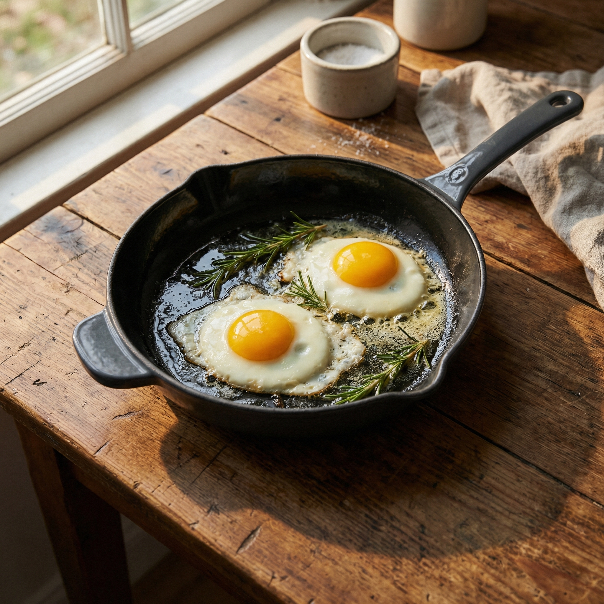 Rossetti Gusto Cast Iron 26Cm Highgrove Grey/ Red Frying Pan Cookware