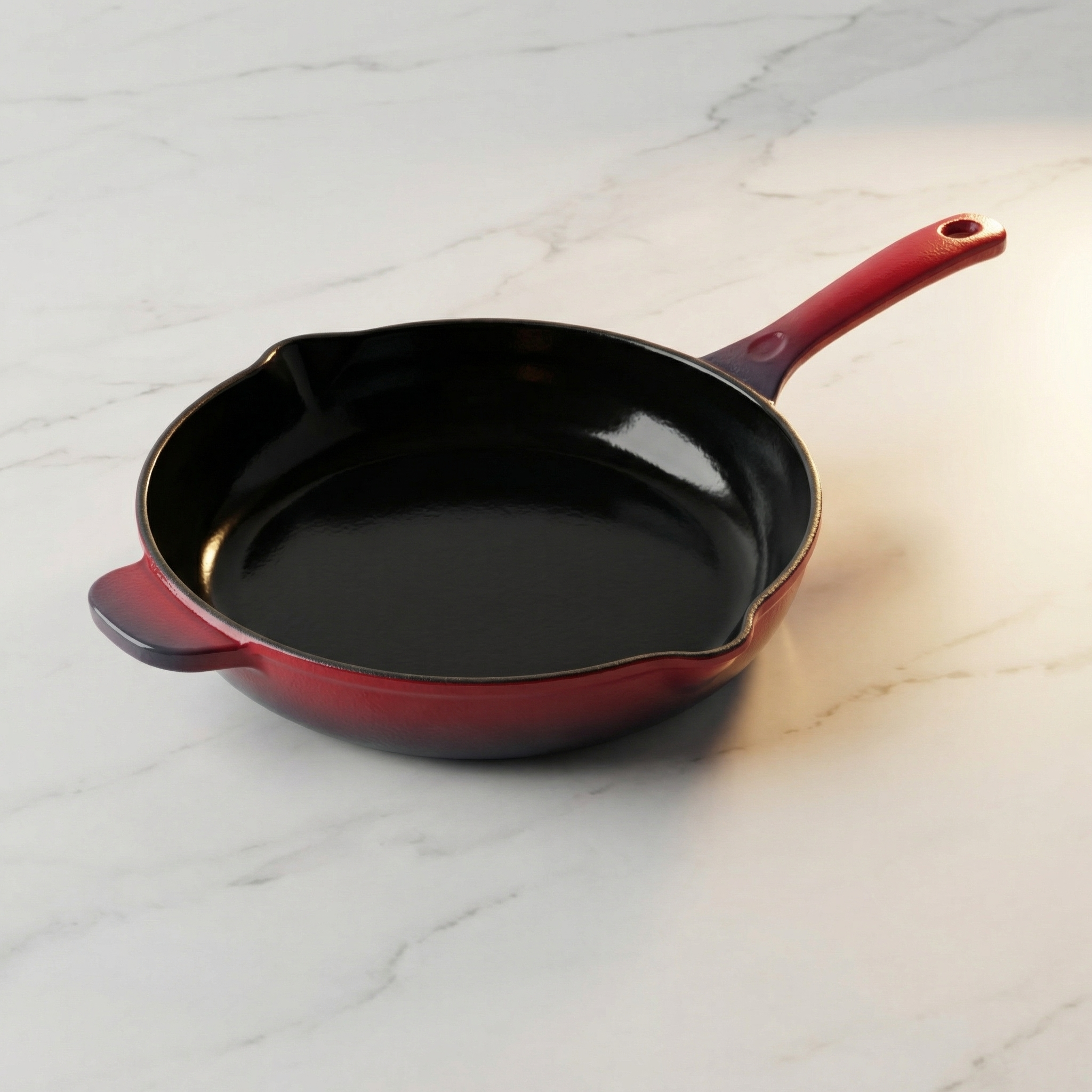 Rossetti Gusto Cast Iron 26Cm Highgrove Grey/ Red Frying Pan Cookware