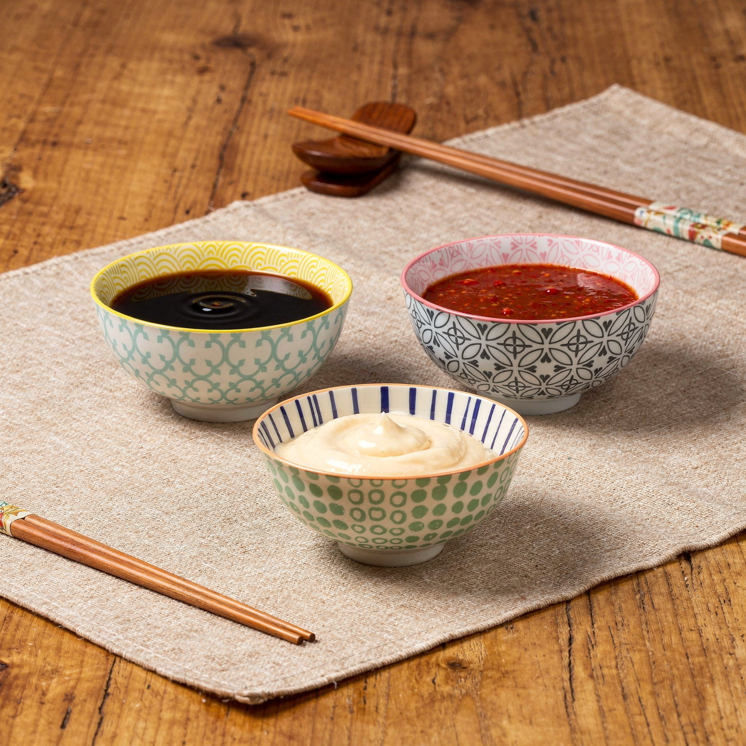 Tognana Barcellona Porcelain Bowl 12cm  - Assorted | Vibrant Mediterranean Tableware