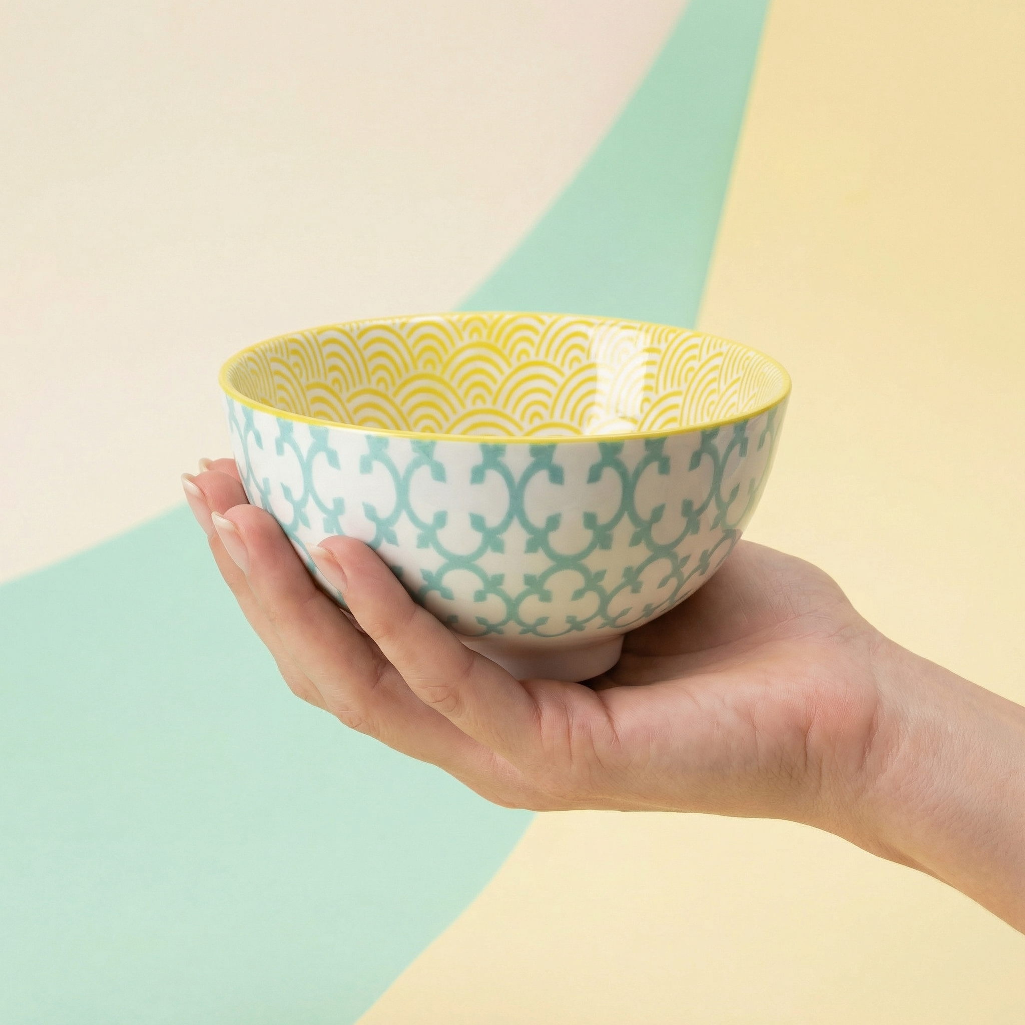 Tognana Barcellona Porcelain Bowl 12cm  - Assorted | Vibrant Mediterranean Tableware