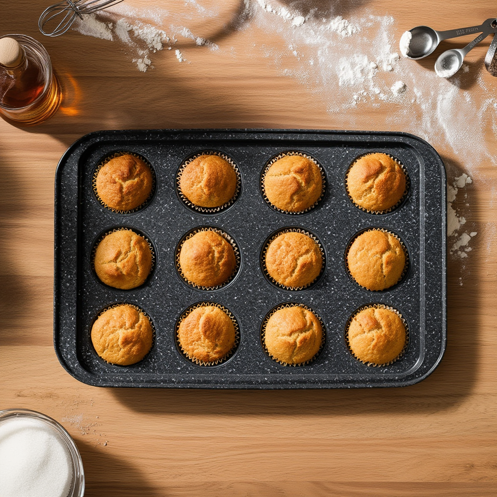 Tognana Sweet cherry 12-Cup Non-Stick Muffin Tray with Travel Lid | 37x25x7cm