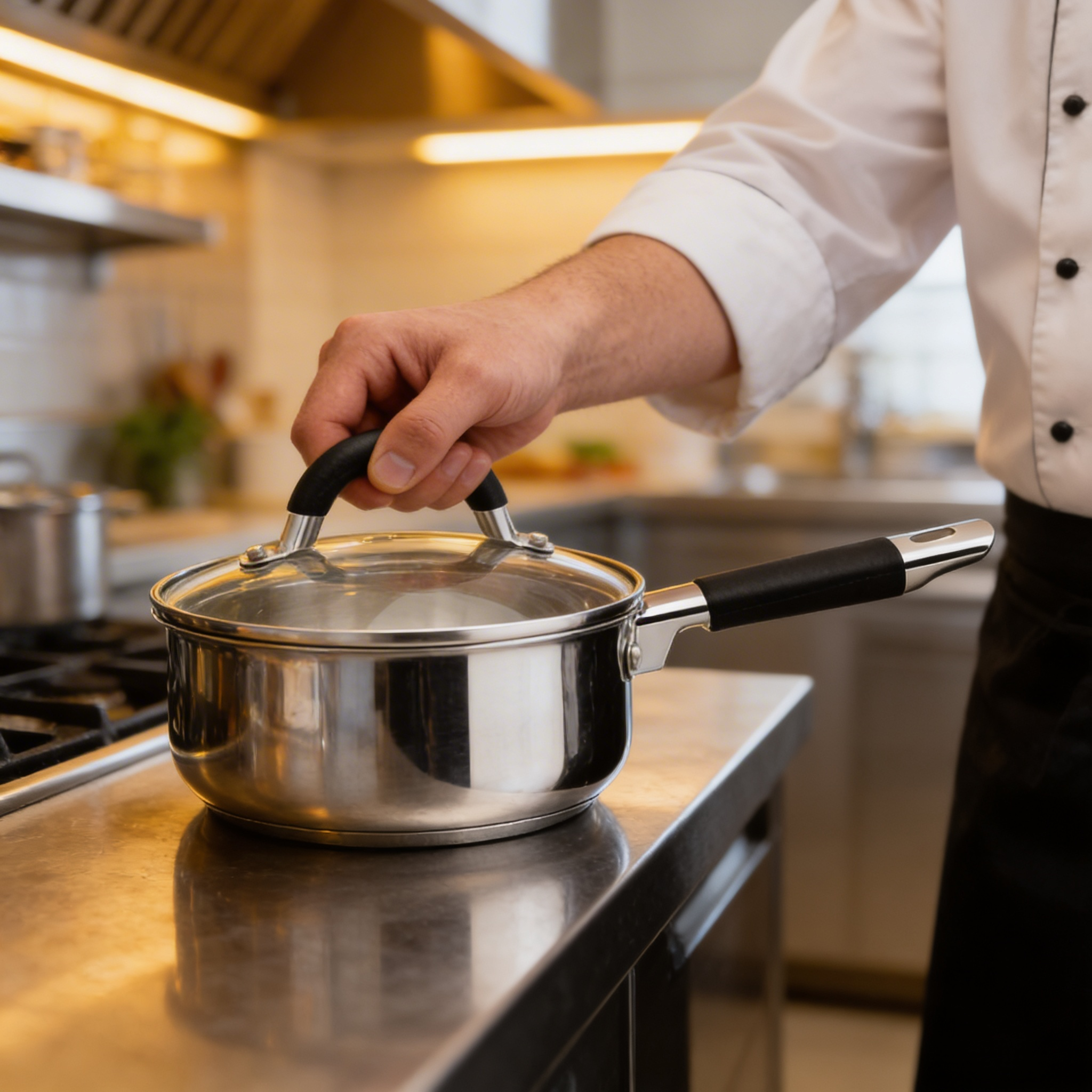 Rossetti Art Couisine 16/ 18/ 20 cm S/S Saucepan W/ Glass Lid