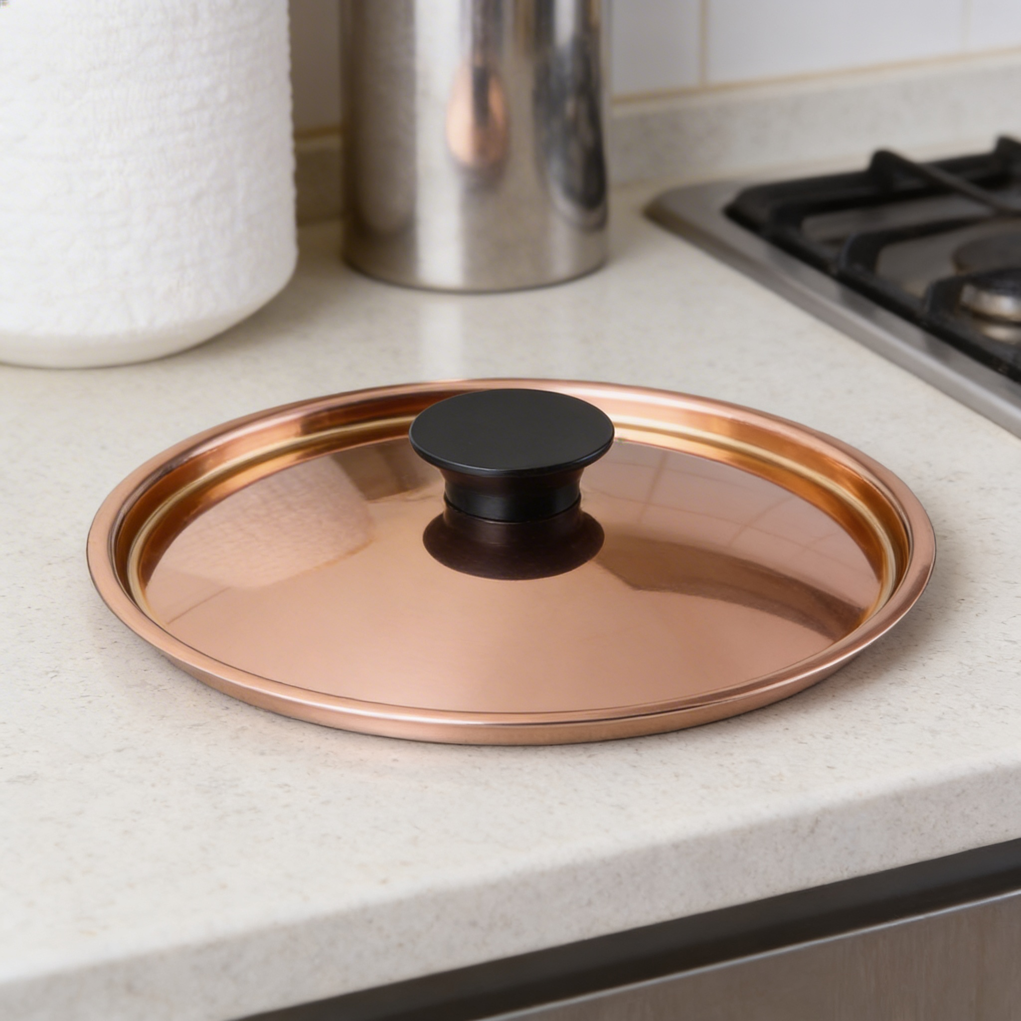 20 / 24 cm Rose Gold stainless steel Lid