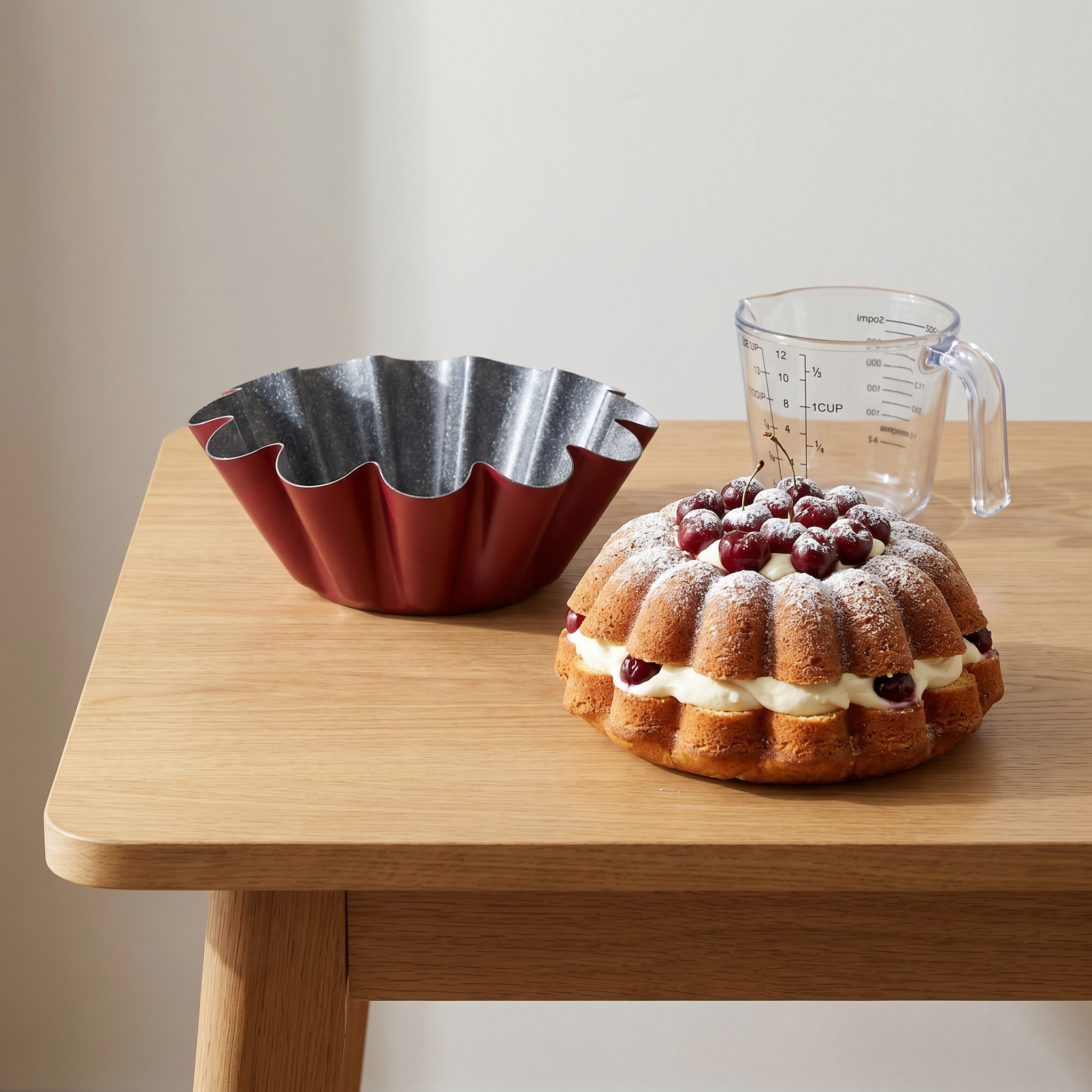 Tognana Pudding Set | 22cm Fluted Mould & 500ml Jug