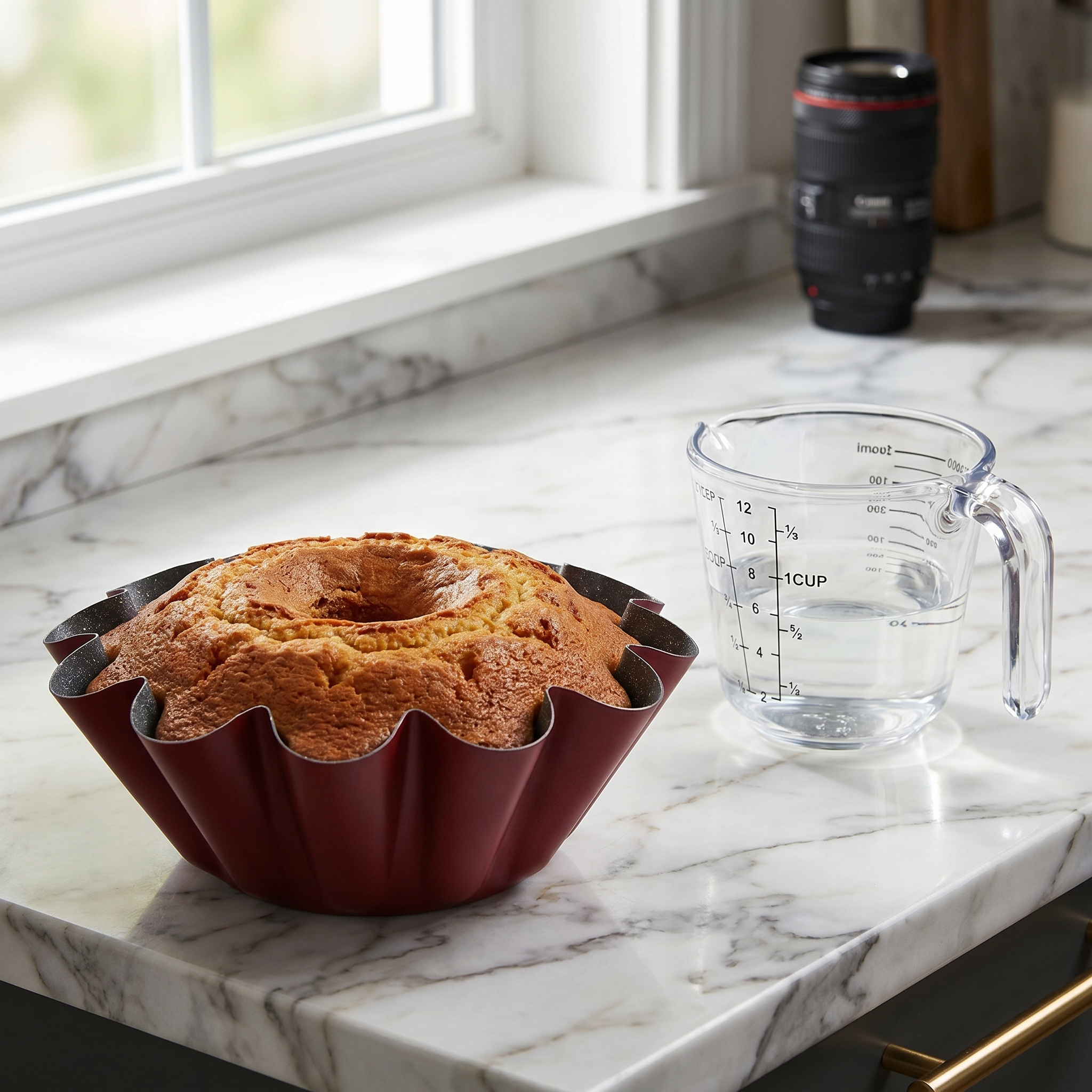 Tognana Pudding Set | 22cm Fluted Mould & 500ml Jug