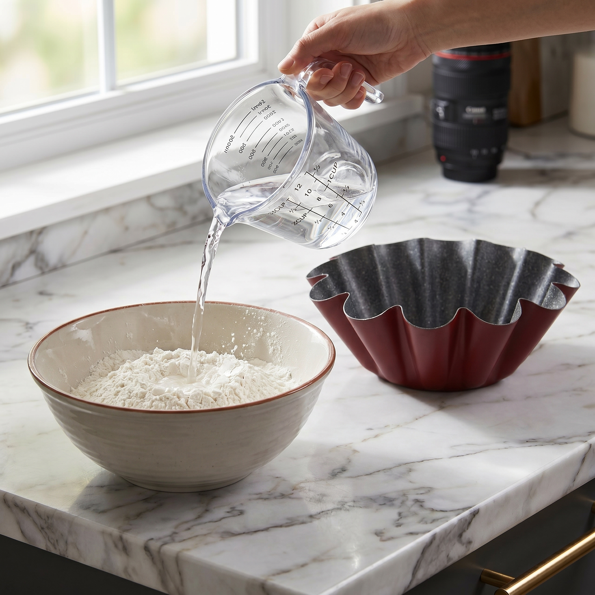 Tognana Pudding Set | 22cm Fluted Mould & 500ml Jug