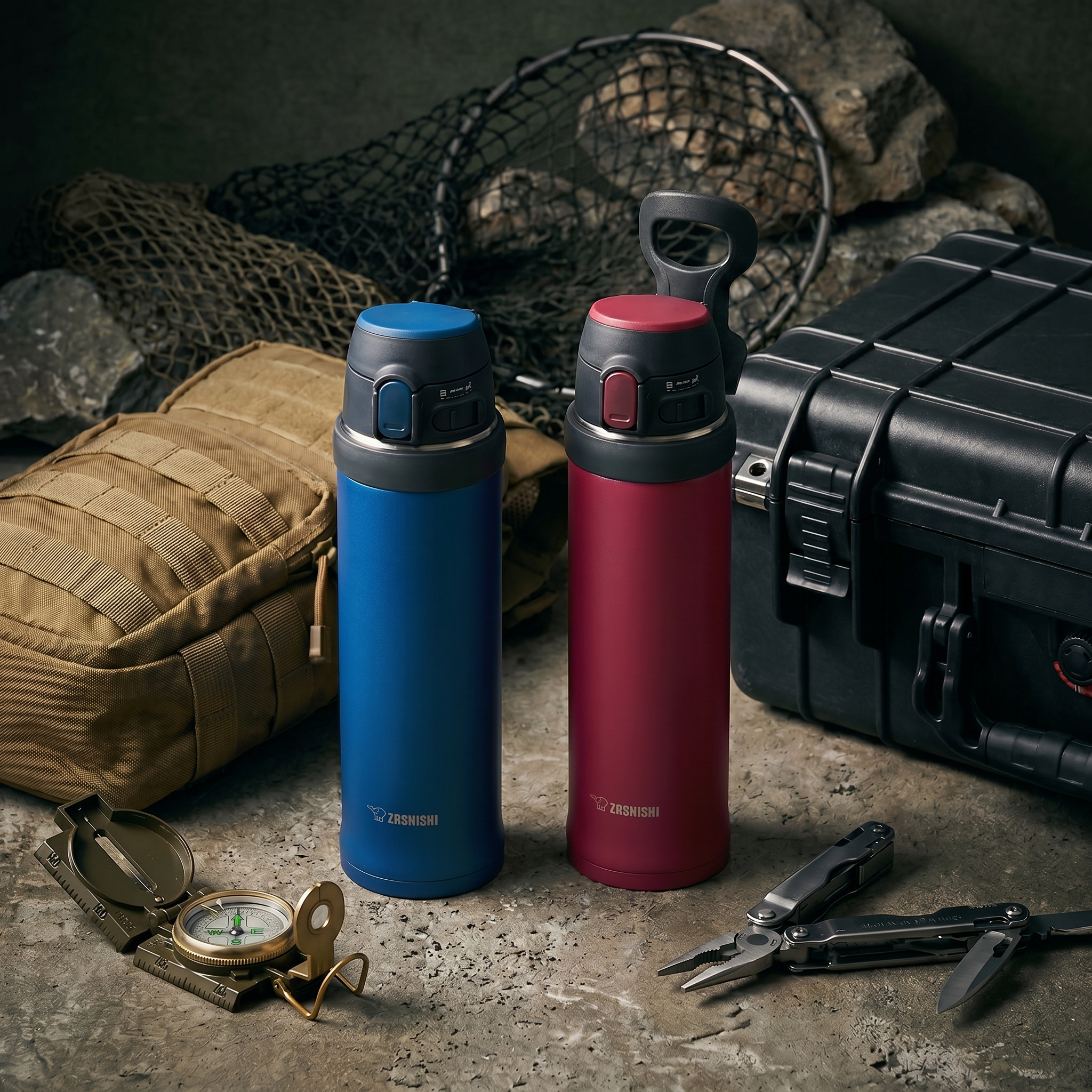 Zojirushi SM-QAF48/60 Flip-and-Go Insulated Mug | 0.48L Leak-Proof Mug