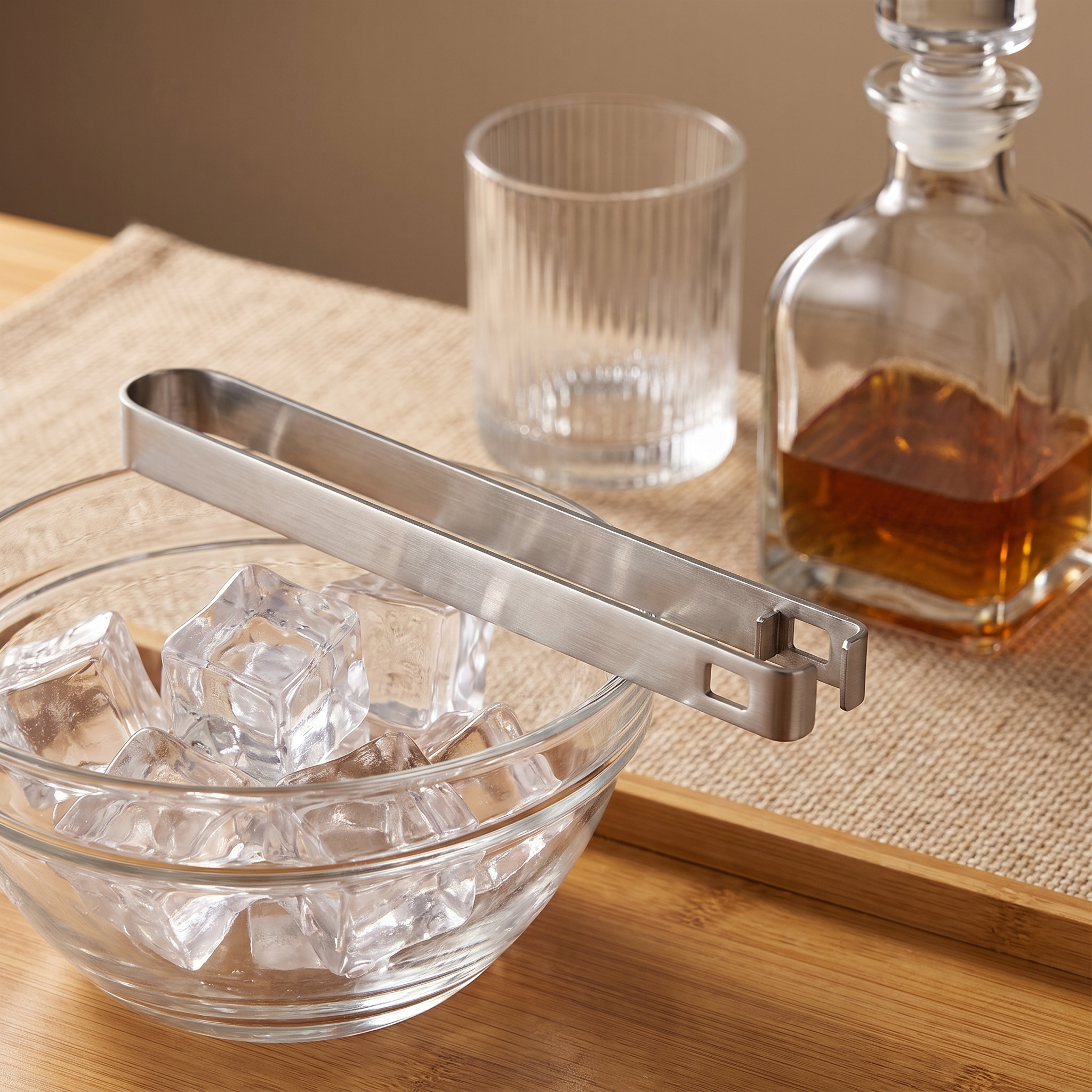 Japanese Stainless Steel Ice Tongs 13cm