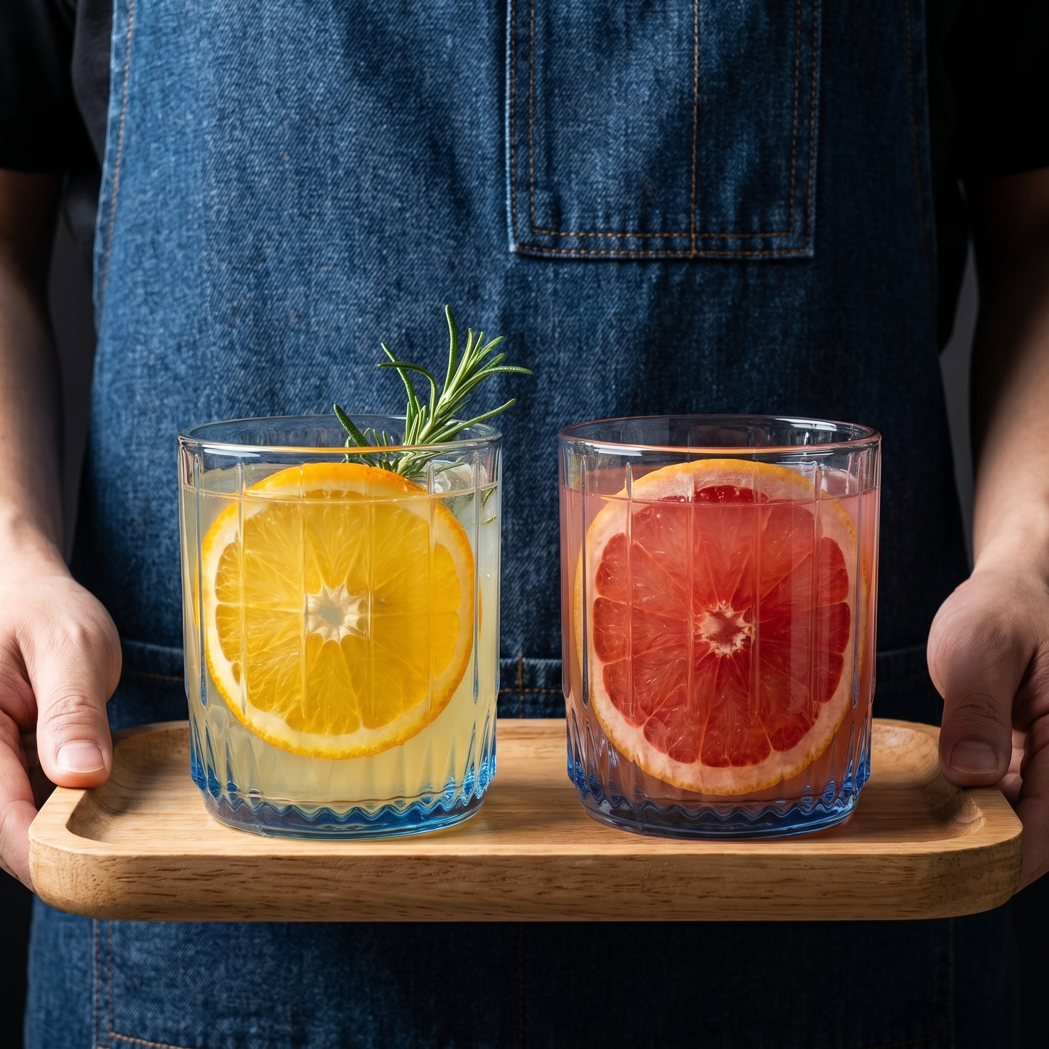 Pasabahce Leia 6-Piece Colored Glass Tumblers Set – Premium Beverage Glassware