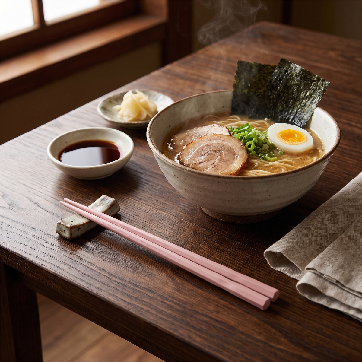 Zojirushi Plastic Chopsticks - Beige / Pink