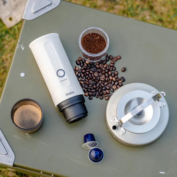 Outin Nano Portable Espresso Machine - 20 Bar Self-Heating