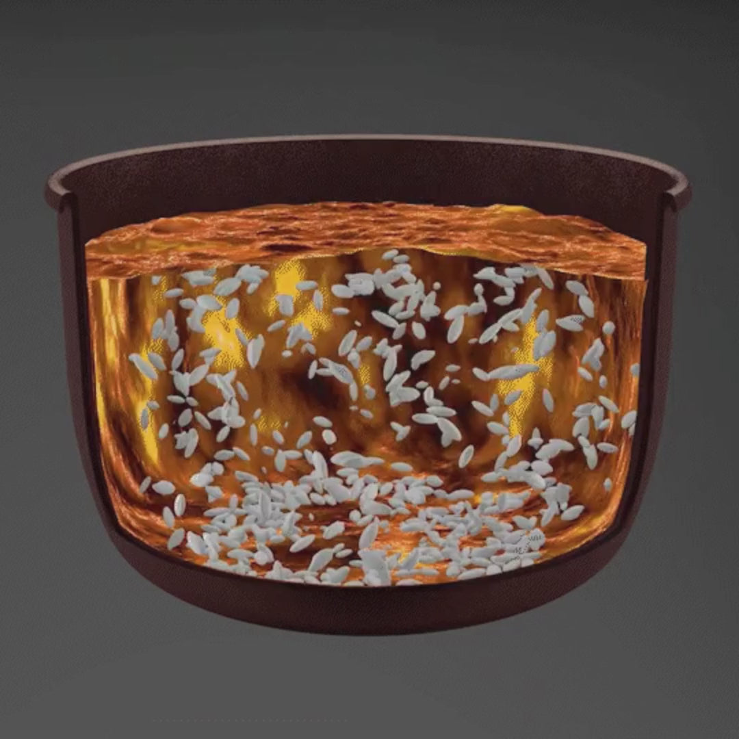 Load video: Zojirushi NW-QAQ10/18 IH Rice Cooker – Japanese Quality Induction Heating, Non-Stick Inner Pan, Healthy Grain &amp; Rice Menus, Steam Function