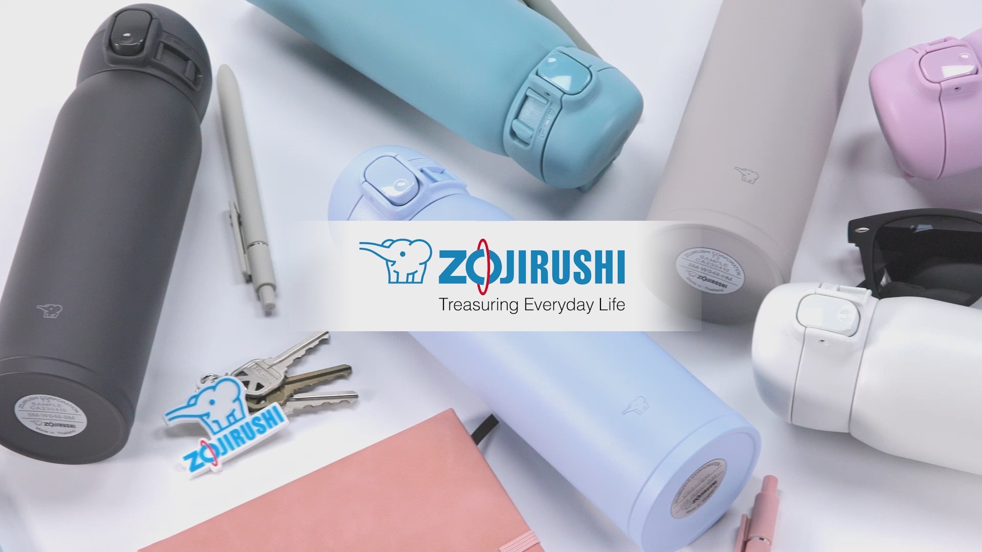 Load video: Zojirushi SM-WS 0.36L / 0.48L Stainless Steel Vacuum Insulated Travel Mug – Leak-Proof, Portable, Lightweight, Keeps Drinks Hot &amp; Cold