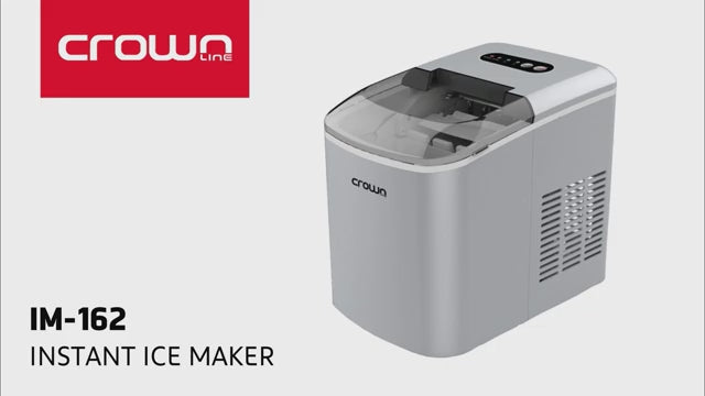 Load video: Crownline IM-162A Portable Ice Maker - 15kg Daily Capacity