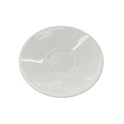 White ceramic saucer -100ml - Cookette