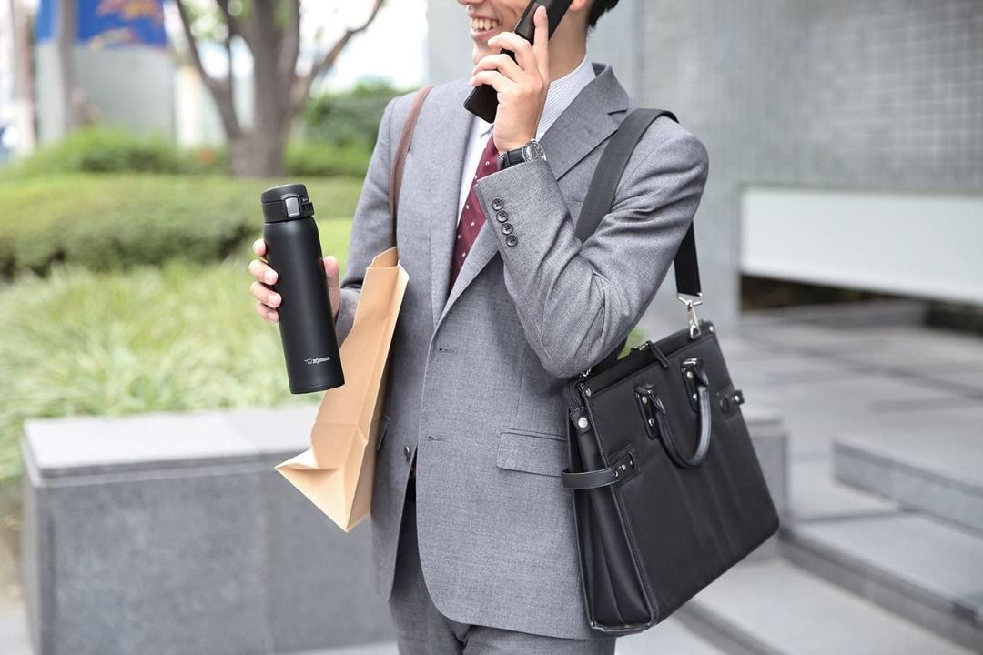 Zojirushi Vacuum Mug SM-SD – Hot & Cold Vacuum Insulated Stainless Steel Travel Mug, Leak-Proof, Lightweight, Durable Thermos (0.36 L / 0.48 L / 0.6 L)